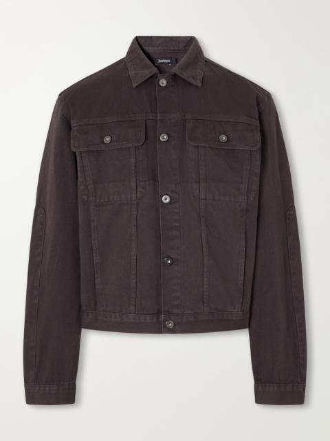 3sixteen Trucker Garment Dyed Cotton-Twill Jacket