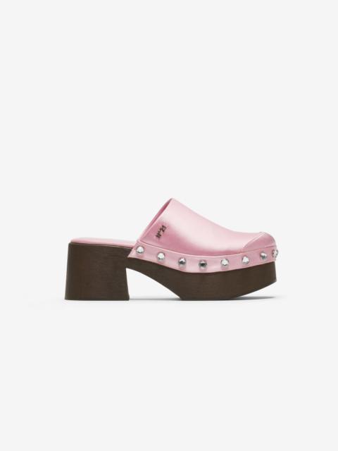 N°21 CRYSTAL-EMBELLISHED CLOGS
