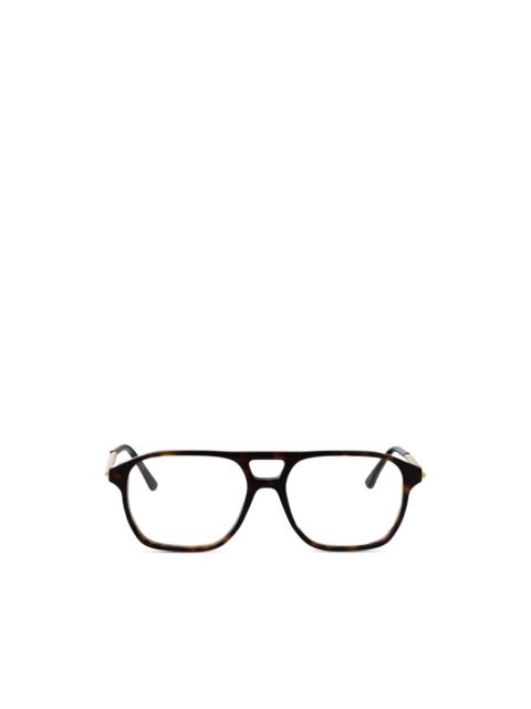 Givenchy browline glasses