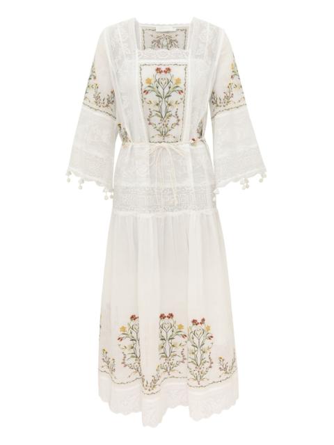 Zimmermann FAIRLIGHT EMBROIDERED MIDI