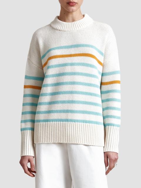LA LIGNE Women's Marin Sweater - Ivory Aqua