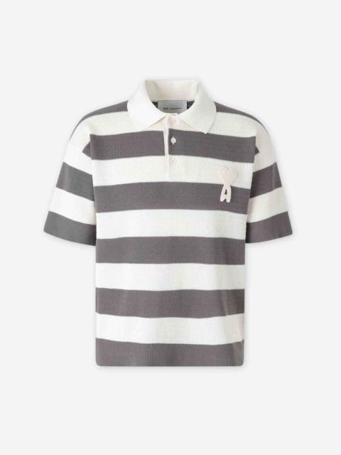 AMI Paris POLO DOT STRIPED