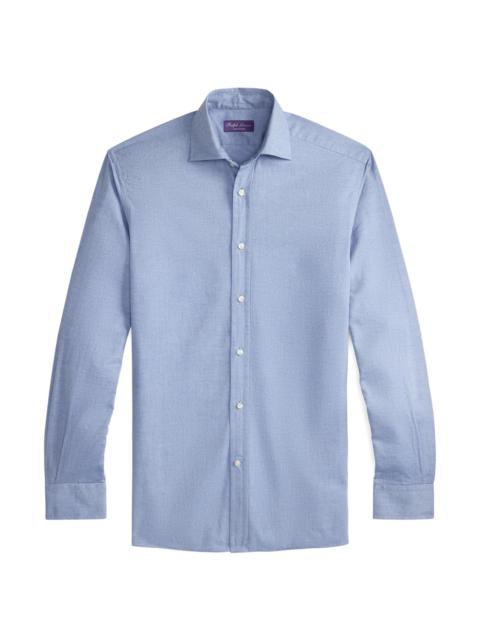 Ralph Lauren Men's Glen Check Flannel Shirt - Blue