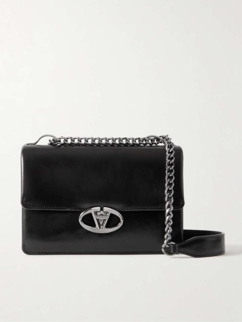 Valentino Leather shoulder bag Black