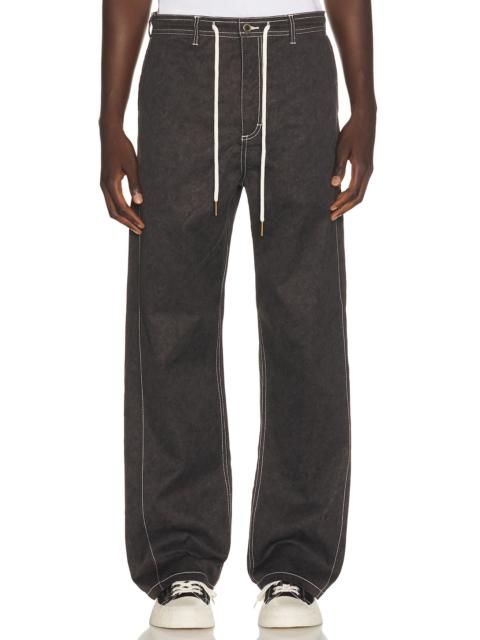 HONOR THE GIFT Twill Embroidered Pant