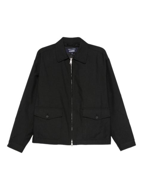 Comme des Garçons Homme zip-front flap-pocket jacket