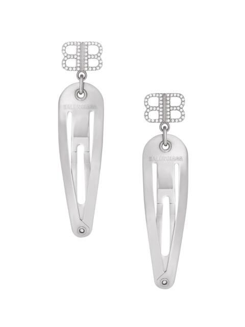 BALENCIAGA Women's Holli Clip Charm Set - Silver
