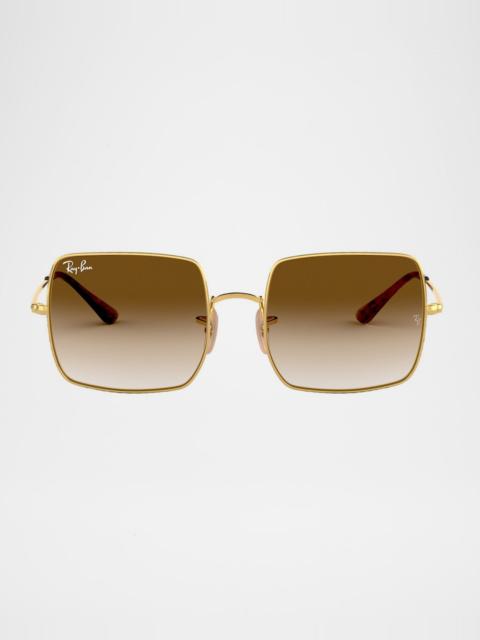 Ray-Ban Metal Square Sunglasses, 54MM
