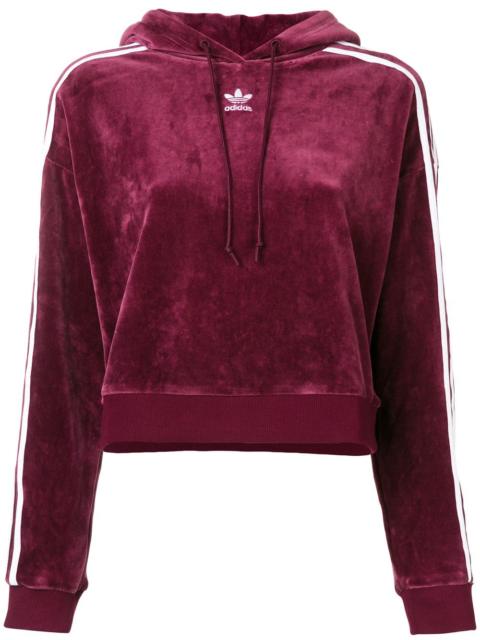 adidas hooded logo sweatshirt