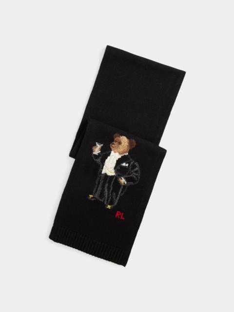 Polo Ralph Lauren Martini Bear Wool Scarf