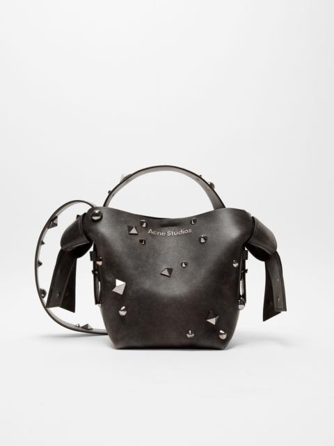 Acne Studios Musubi mini shoulder bag - Black/grey