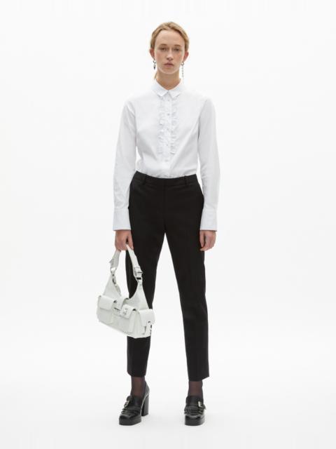 The Kooples TAILORED BLACK WOOL PANTS