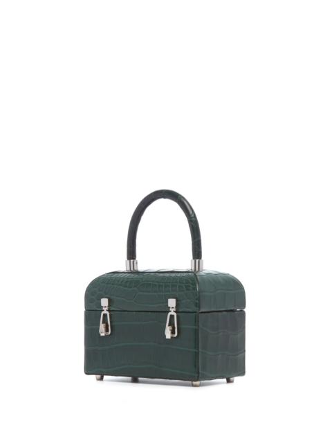 GABRIELA HEARST Patsy Bag in Green Crocodile Leather