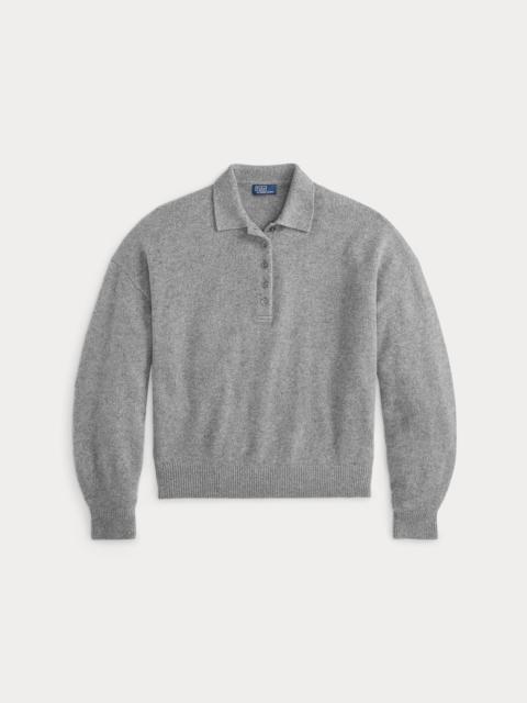 Polo Ralph Lauren Polo-Collar Cashmere Sweater