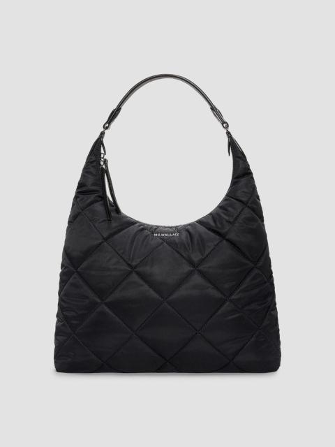 MZ Wallace Women's Madison Quilted Shoulder Bag - Black