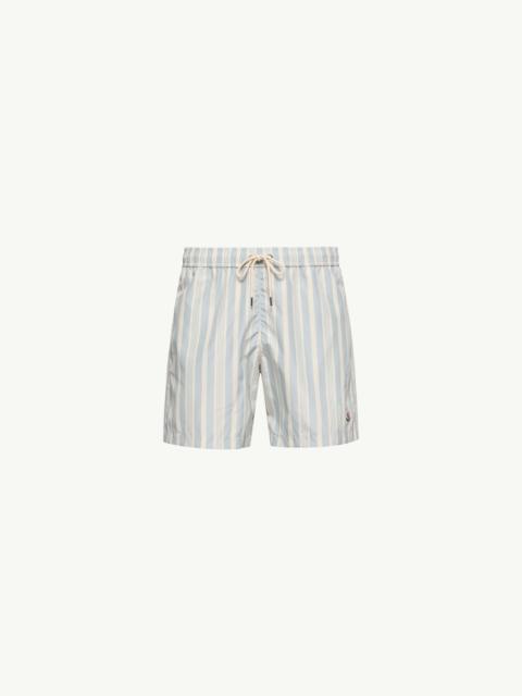 Moncler Striped Swim Shorts