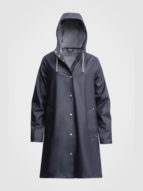 Mosebacke Lightweight Raincoat Navy