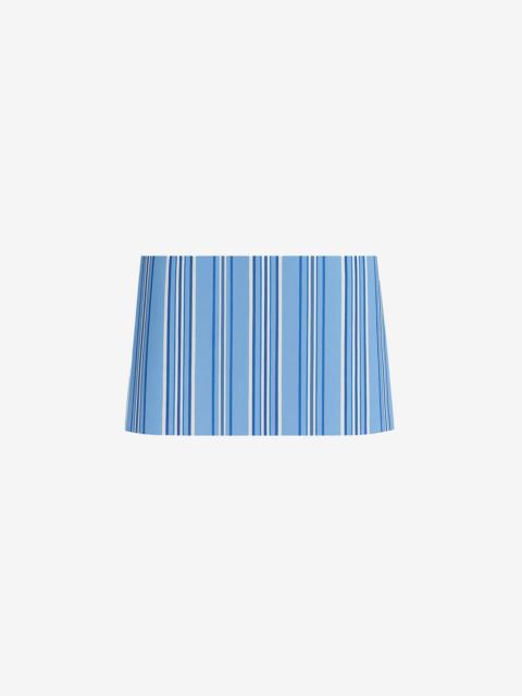 The Frankie Shop Hera Mini Skirt - Blue Multi Stripe