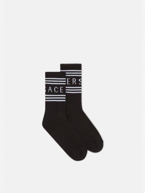 VERSACE Vintage logo socks