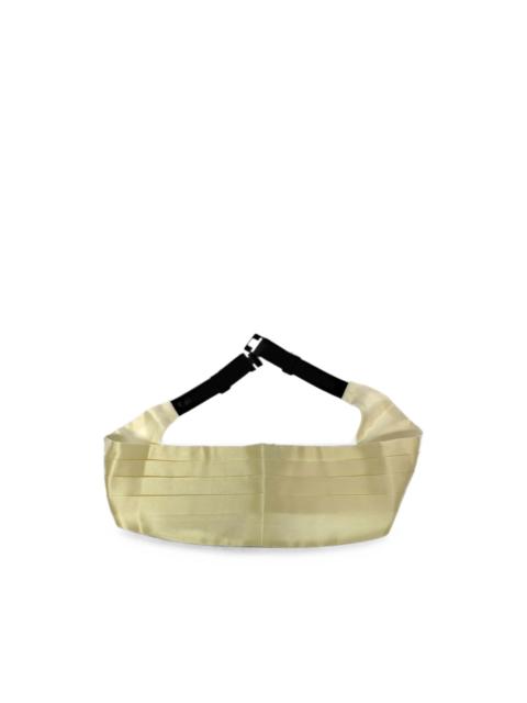 Dolce & Gabbana pleated silk cummerbund belt