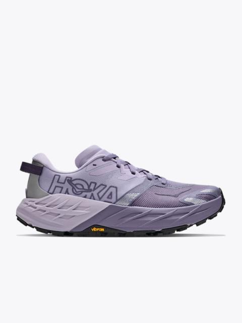 HOKA Women's Speedgoat 7 Shoes in Mellow Lilac/Purple Fog