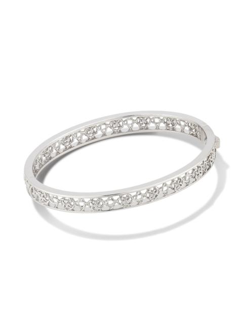 KENDRA SCOTT Kelly Bangle Bracelet in Silver