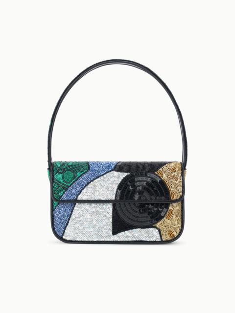 STAUD STAUD Tommy Beaded Bag Composition II | Frieze LA x Berhanu