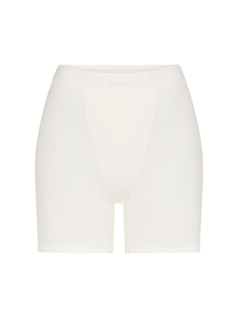 SKIMS Women's Cotton Rib Boxer - Marble