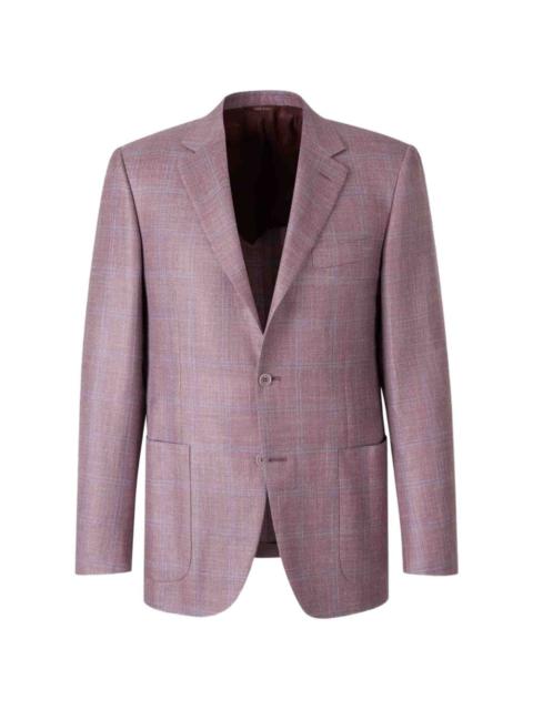 Canali check-pattern blazer
