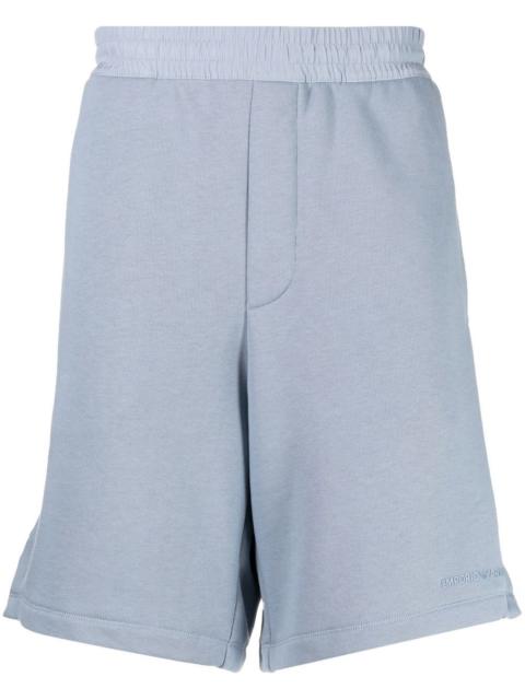 EMPORIO ARMANI elasticated-waist bermuda shorts