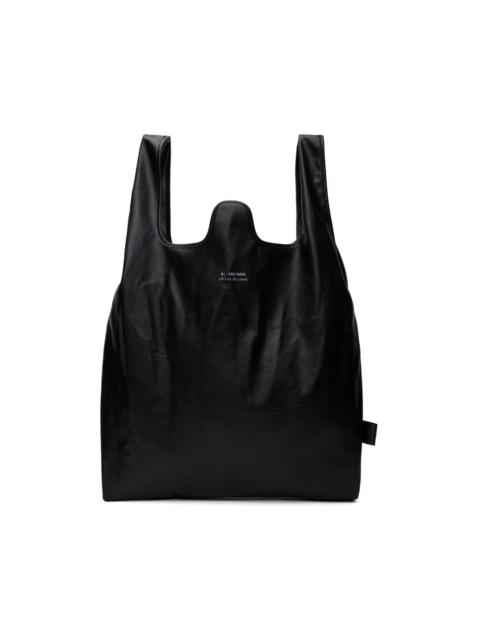 N.Hoolywood Black Faux-Leather Tote