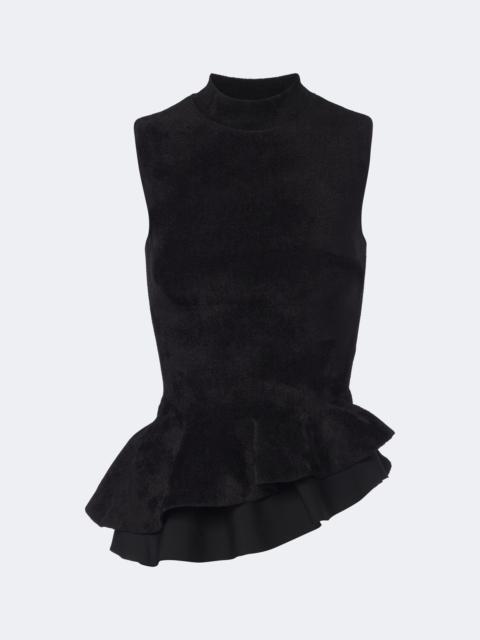 ROLAND MOURET Peplum top