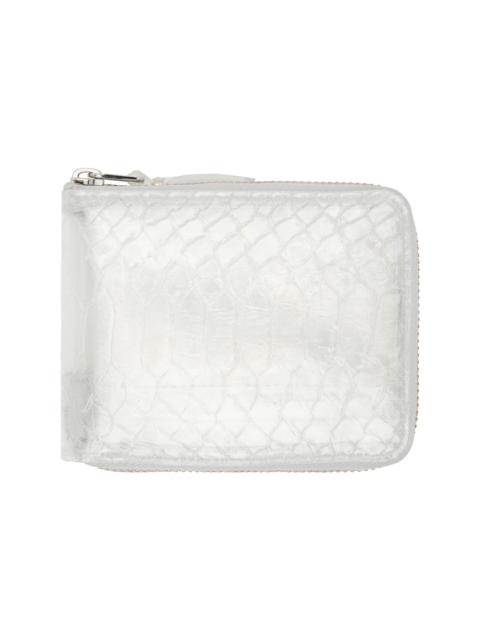 Comme Des Garçons Transparent Snake Wallet