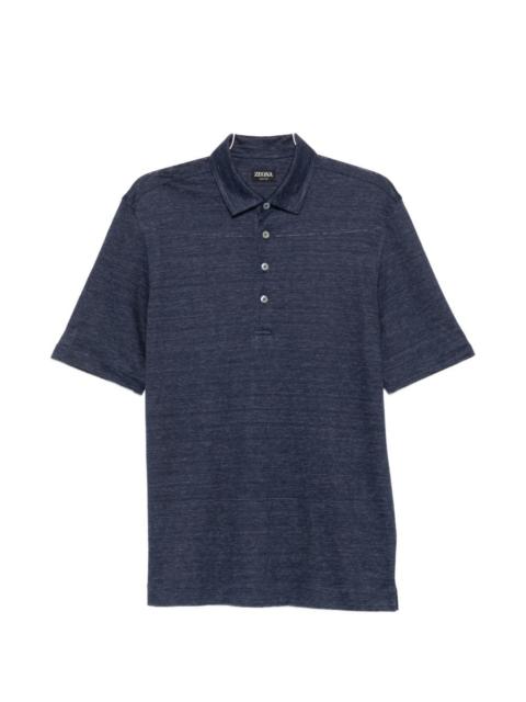 ZEGNA button-up polo shirt