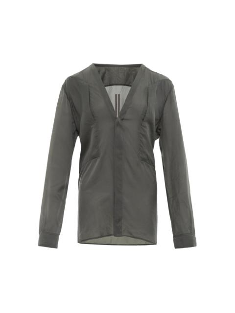 Rick Owens Fogpocket Long Sleeve Shirt
