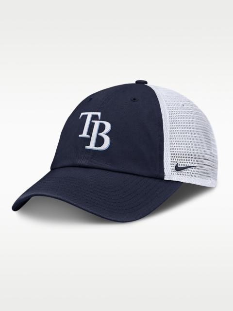 Nike Tampa Bay Rays Club Men's Nike MLB Trucker Adjustable Hat