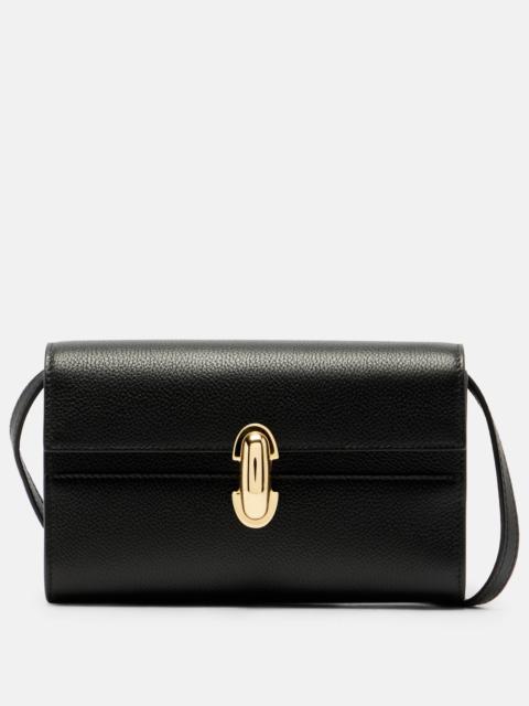 SAVETTE Symmetry Mini leather shoulder bag
