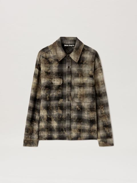 Curved Logo Check Shirt