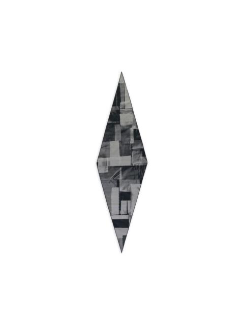 ZEGNA abstract-print diamond-shaped scarf