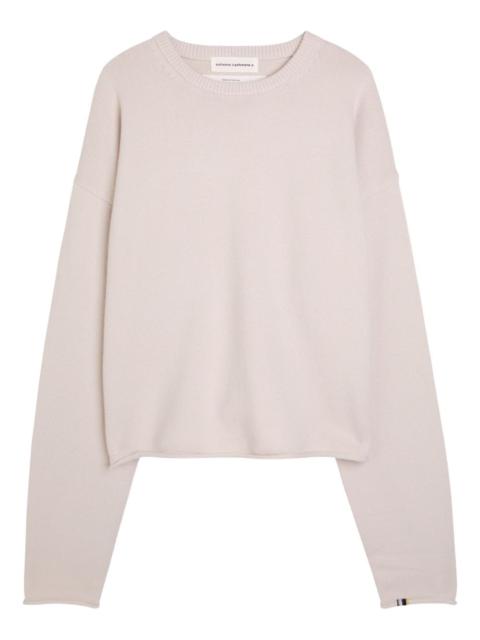 extreme cashmere crew-neck sweater