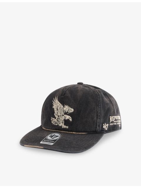 REPRESENT Embroidered-Eagle Cotton Cap