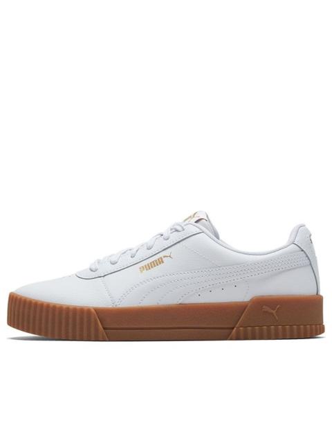 PUMA (WMNS) PUMA Carina Leather 'White Gum' 370325-07