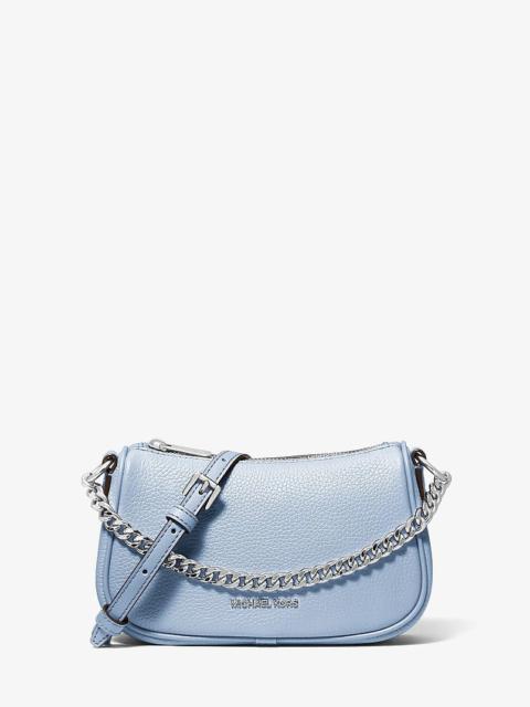 MICHAEL KORS Carmela Small Pebbled Leather Crossbody Bag