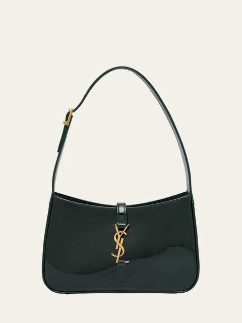SAINT LAURENT Le 5 A 7 Shoulder Bag in Patent Leather