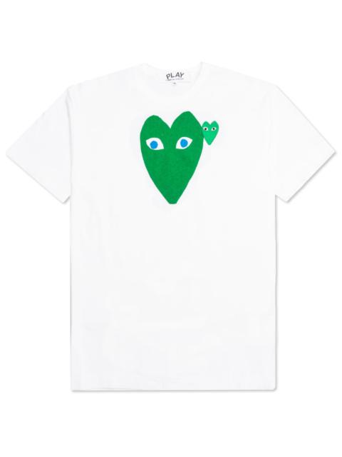 Comme des Garçons PLAY Comme des Garcons Play Double Heart Logo Tee