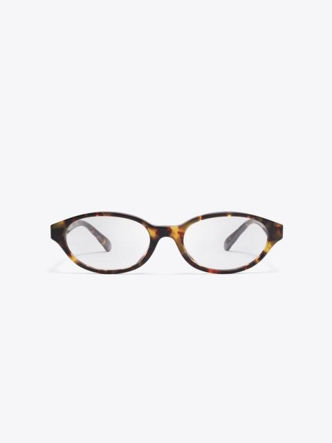 TORY BURCH Kira Oval Eyeglasses