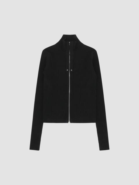 1017 ALYX 9SM SMALL RIB ZIP UP SWEATER