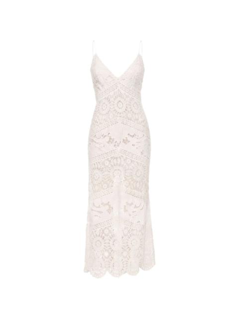 LoveShackFancy Revoires crochet dress