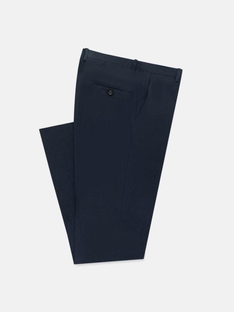 J. PRESS MADE-IN-USA NAVY LINEN TROUSER