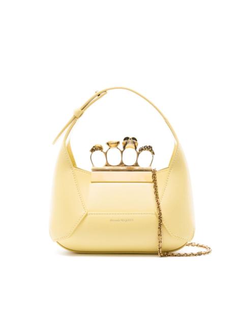 Alexander McQueen mini Jewelled leather tote bag